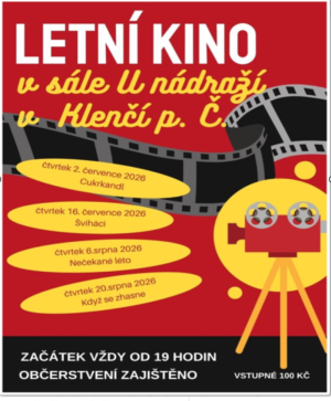 letní kino v příjemném prostředí