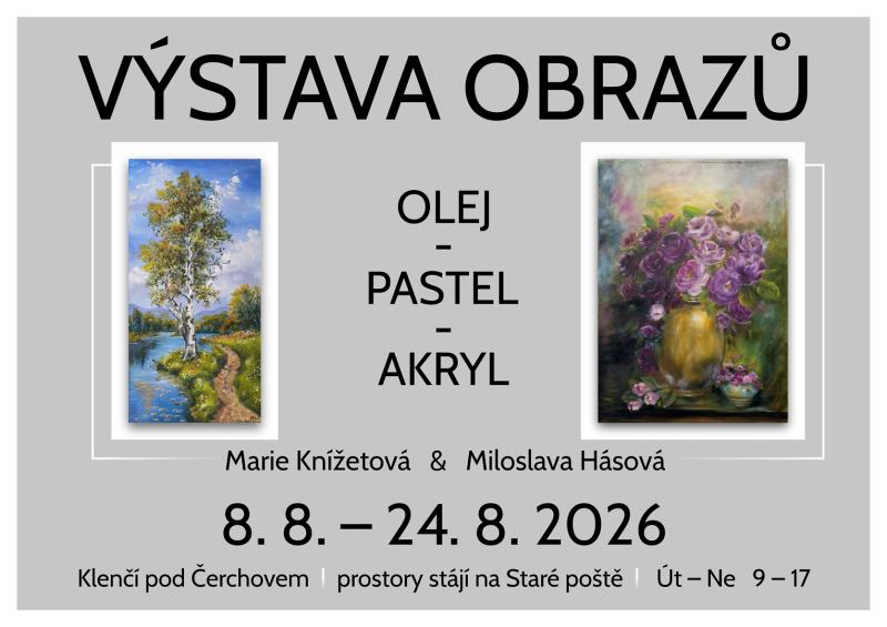 výstava obrazů malířek
