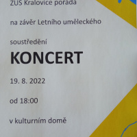 Koncert ZUŠ Kralovice