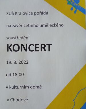 Koncert ZUŠ Kralovice